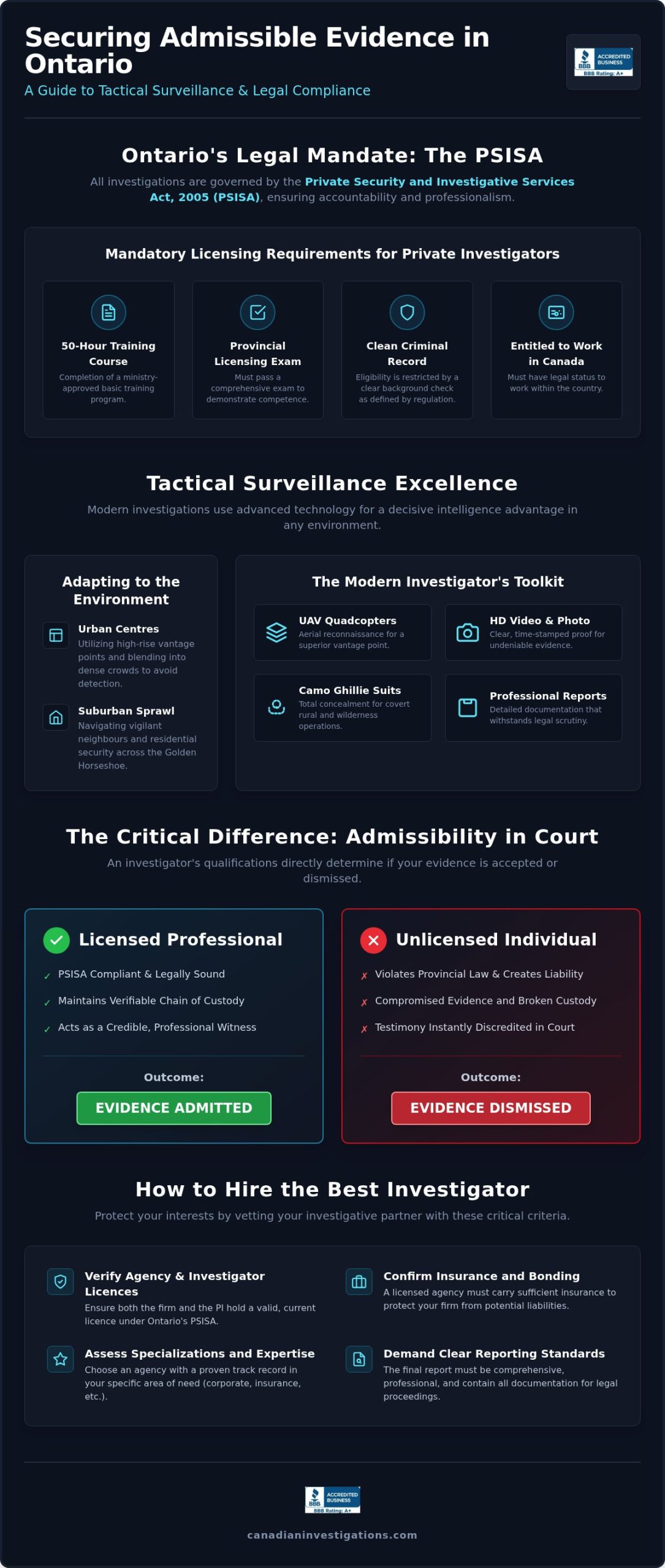 Licensed Private Investigators in Toronto: The Tactical Guide to Professional Surveillance